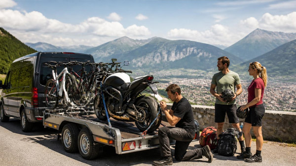 Fahrrad- und Motorradtransport Tirol